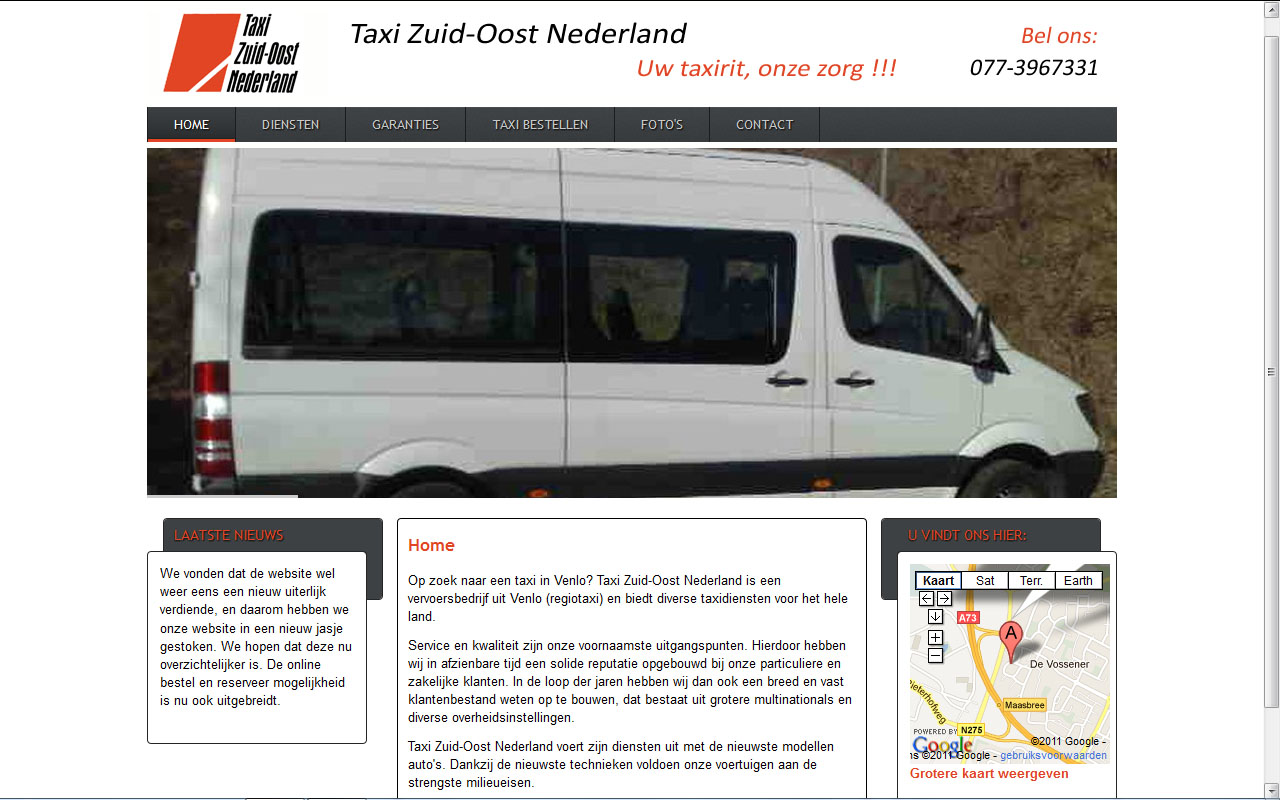 Taxi Zuid-Oost Nederland